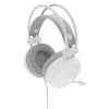 GENESIS NSG-2308 hoofdtelefoon/headset bekabeld hoofdband gaming USB Type-A wit
