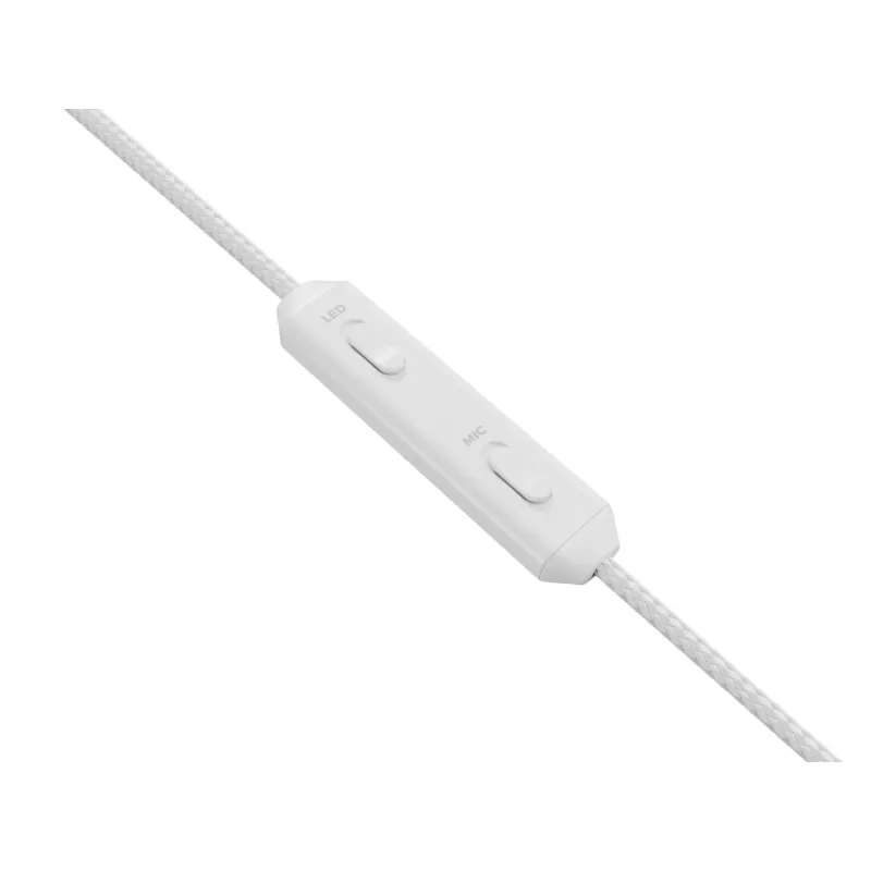 GENESIS NSG-2308 hoofdtelefoon/headset bekabeld hoofdband gaming USB Type-A wit