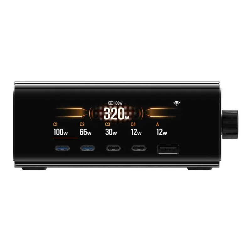 Oplader EcoFlow EF-STATION320W-EU desktop-oplader 320W voor draagbare apparaten
