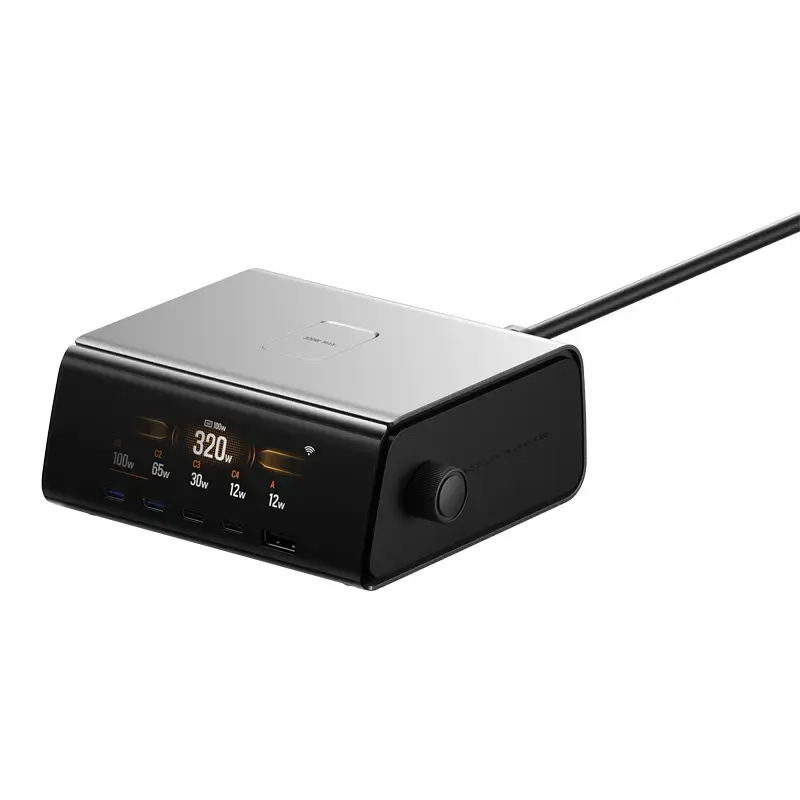 Oplader EcoFlow EF-STATION320W-EU desktop-oplader 320W voor draagbare apparaten