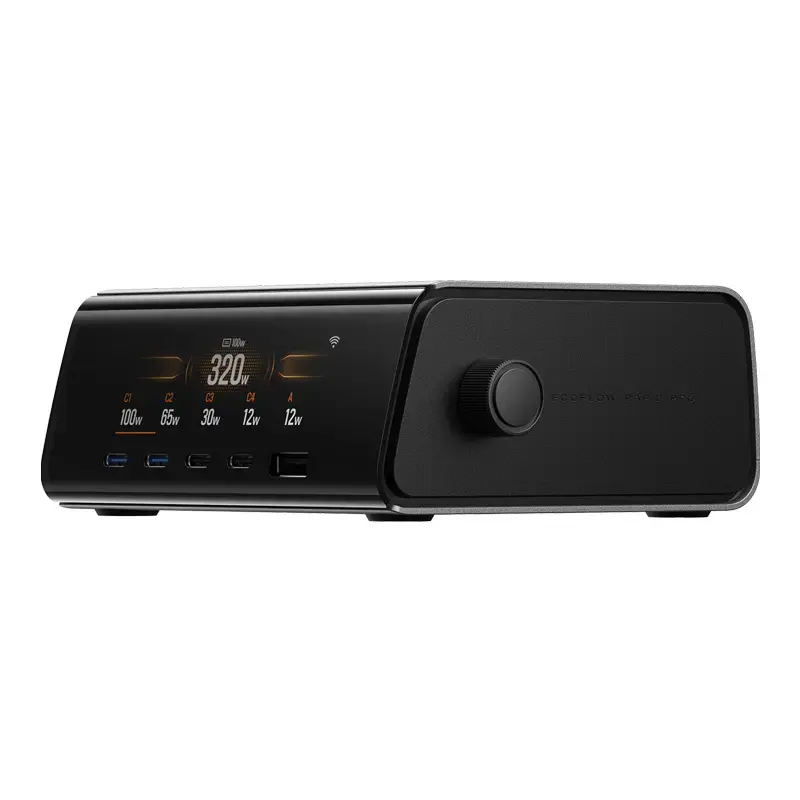 Oplader EcoFlow EF-STATION320W-EU desktop-oplader 320W voor draagbare apparaten