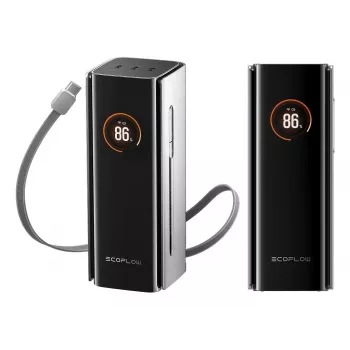 Powerbank EcoFlow RAPID Pro 20000 mAh lithium 230W, 3× USB-C, zwart