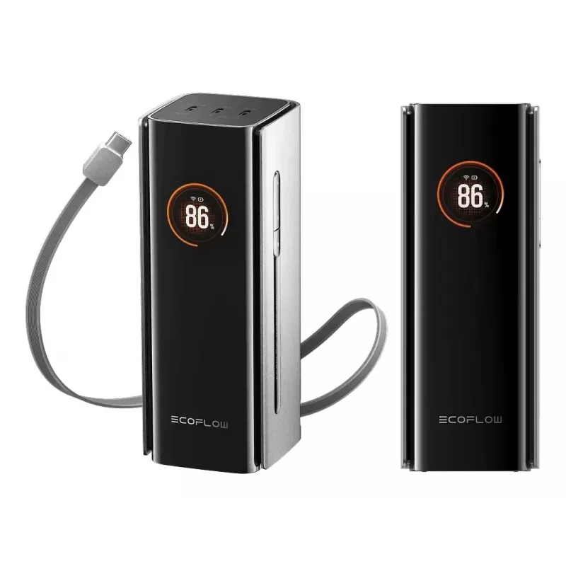 Powerbank EcoFlow RAPID Pro 20000 mAh lithium 230W, 3× USB-C, zwart