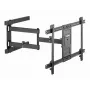 Gembird WM-80ST-05 kantelbare en draaibare tv-wandbeugel, 37-80 inch, tot 50 kg
