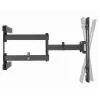 Gembird WM-80ST-05 kantelbare en draaibare tv-wandbeugel, 37-80 inch, tot 50 kg