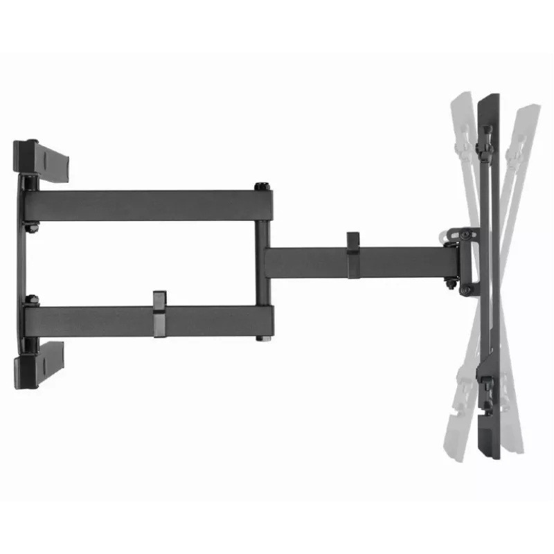 Gembird WM-80ST-05 kantelbare en draaibare tv-wandbeugel, 37-80 inch, tot 50 kg