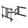Gembird WM-80ST-05 kantelbare en draaibare tv-wandbeugel, 37-80 inch, tot 50 kg