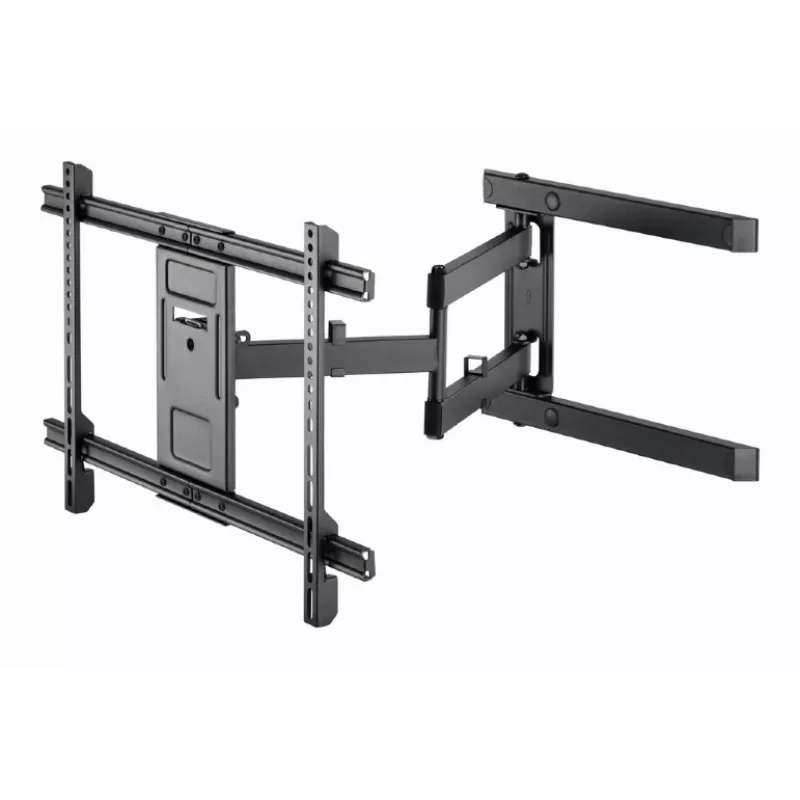 Gembird WM-80ST-05 kantelbare en draaibare tv-wandbeugel, 37-80 inch, tot 50 kg