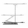 Gembird WM-80ST-05 kantelbare en draaibare tv-wandbeugel, 37-80 inch, tot 50 kg