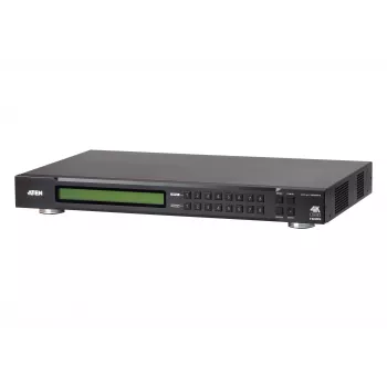 ATEN 8X8 True 4K HDMI matrixswitch, AV-matrixswitch, 18 Gbit/s, 600 MHz, 4096 x 2160 pixel, 4096 x 2160, 3840 x 2160, 1920 x 1200, zwart