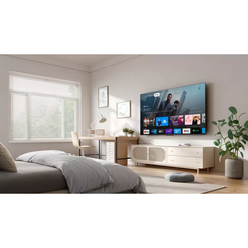 TCL 55P69K tv 139,7 cm (55 inch) 4K Ultra HD Smart TV Wi-Fi zwart