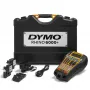 DYMO Rhino 6000+ industriële labelprinter | labelprinter met computerverbinding met harde koffer | inclusief 1 vinylbandcassette, 1 flexibele nylonbandcassette en oplaadbare lithium-ion-accu