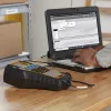 DYMO Rhino 6000+ industriële labelprinter | labelprinter met computerverbinding met harde koffer | inclusief 1 vinylbandcassette, 1 flexibele nylonbandcassette en oplaadbare lithium-ion-accu