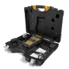 DYMO Rhino 6000+ industriële labelprinter | labelprinter met computerverbinding met harde koffer | inclusief 1 vinylbandcassette, 1 flexibele nylonbandcassette en oplaadbare lithium-ion-accu