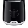 Braun JB1051BK PowerBlend 1 keukenblender, 600 W, 1,25 l, glazen kan, zwart