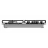 Gorenje GTW642SYB zwart inbouw 60 cm gas 4 zones