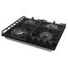 Gorenje GTW642SYB zwart inbouw 60 cm gas 4 zones