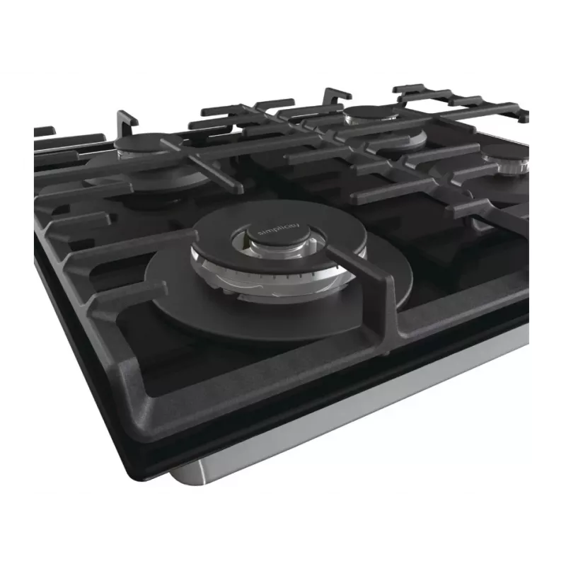 Gorenje GTW642SYB zwart inbouw 60 cm gas 4 zones
