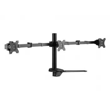 Equip 17 inch-27 inch gelede driemonitor-bureaustandaard