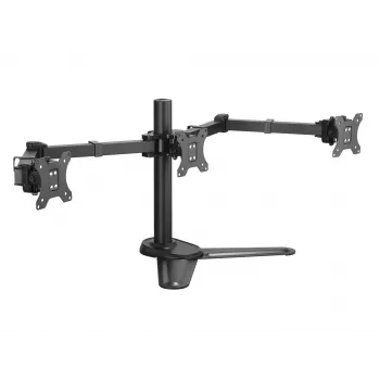 Equip 17 inch-27 inch gelede driemonitor-bureaustandaard