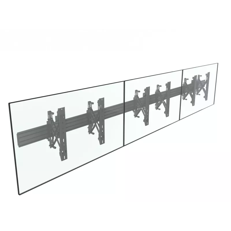 Equip 37 inch-65 inch modulaire push-in pop-out TV-wandhouder