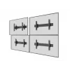 Equip 37 inch-65 inch modulaire push-in pop-out TV-wandhouder