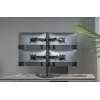 Equip 17 inch-32 inch verstelbare bureaustandaard voor vier monitoren