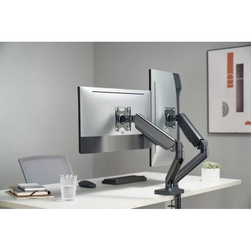 Equip 13 inch-27 inch interactieve dual monitor bureauhouder