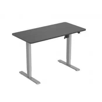 Equip ERGO elektrisch zit-sta bureauframe met tafelblad, grijs