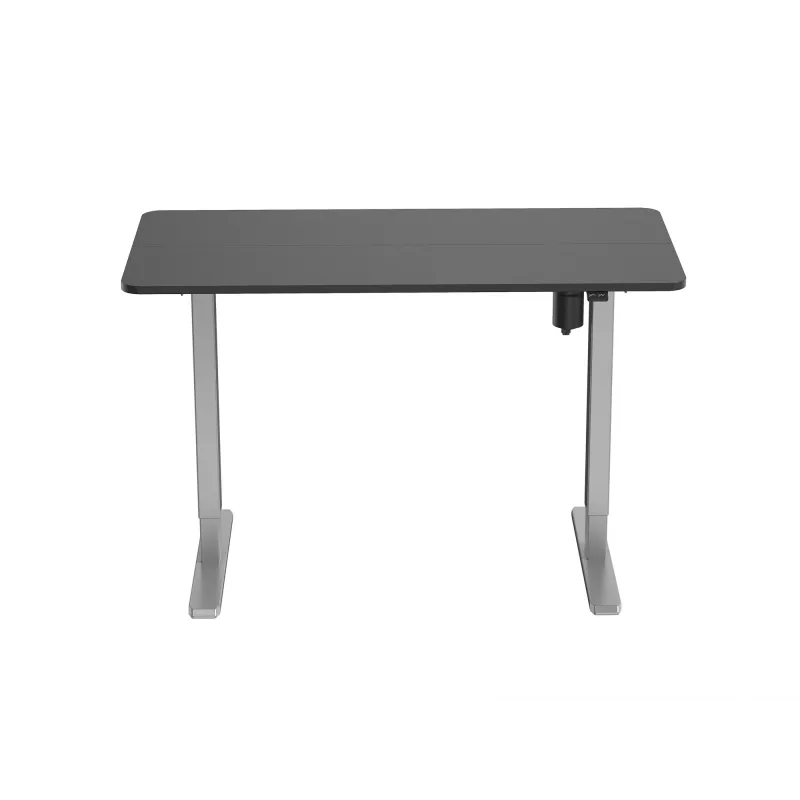 Equip ERGO elektrisch zit-sta bureauframe met tafelblad, grijs