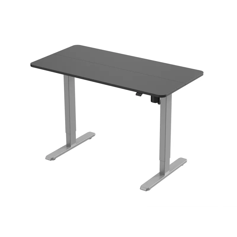 Equip ERGO elektrisch zit-sta bureauframe met tafelblad, grijs