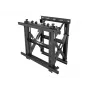 Equip 48,3 cm (19 inch) – 139,7 cm (55 inch) push-in-pop-out TV-wandhouder, 50 kg, 100 x 100 mm, 600 x 400 mm, 0–10°