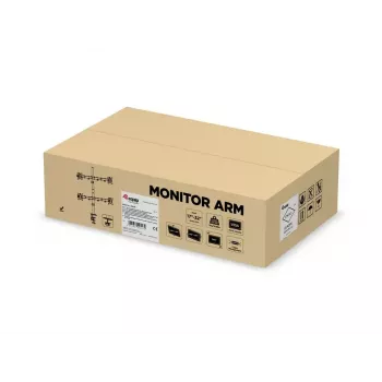 Equip 17 inch-32 inch verstelbare quad-monitor bureauhouder