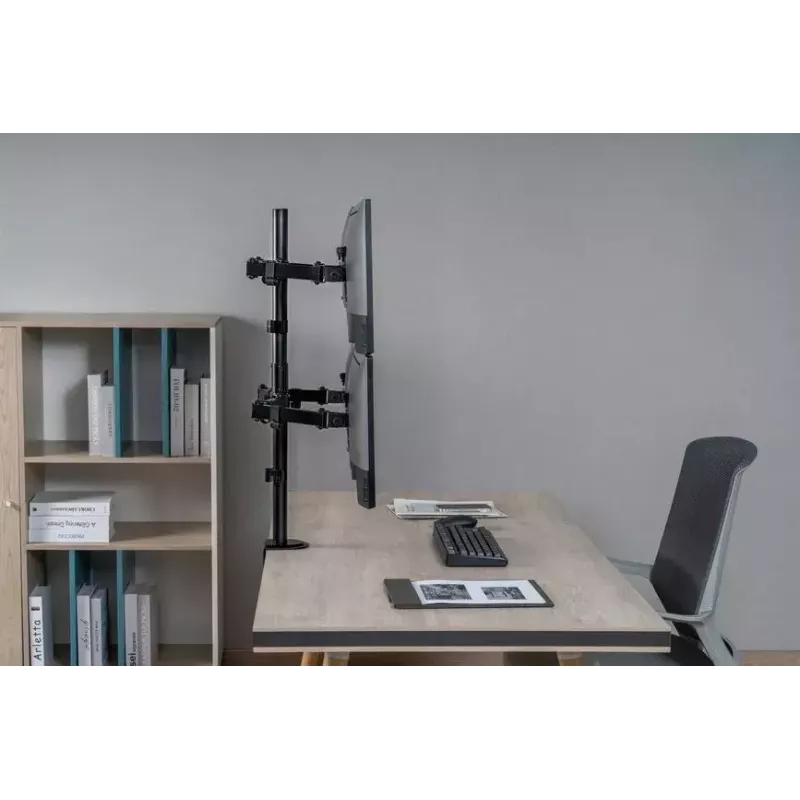Equip 17 inch-32 inch verstelbare quad-monitor bureauhouder