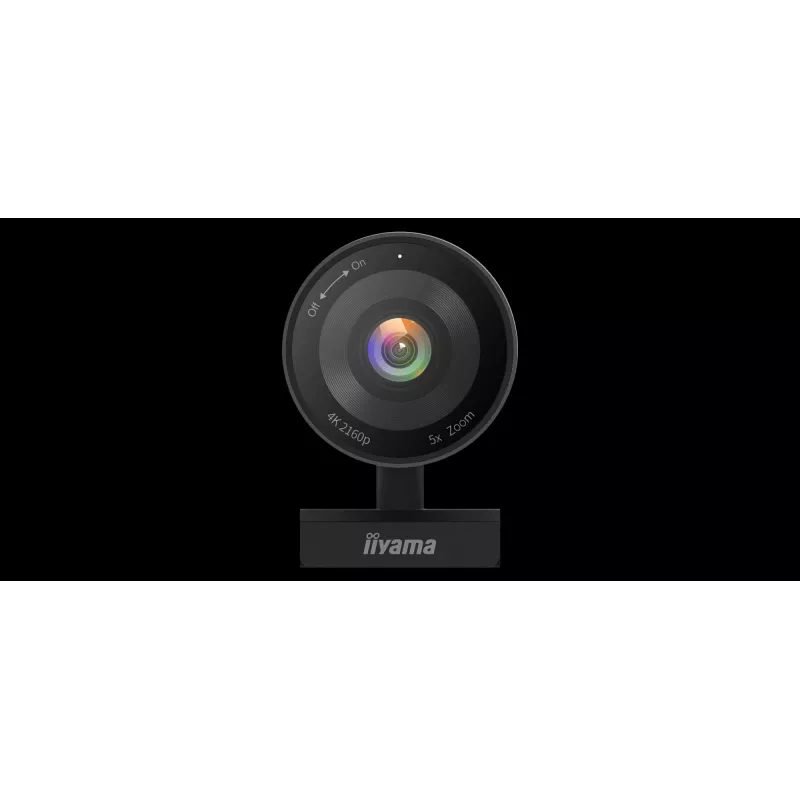iiyama UC-CAM10PRO-1 webcam 8.46 MP 2160 x 1080 pixel USB-C zwart