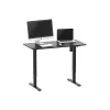 Equip ERGO 650812 elektrisch zit-sta-bureau met bureaublad, zwart