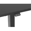 Equip ERGO 650812 elektrisch zit-sta-bureau met bureaublad, zwart