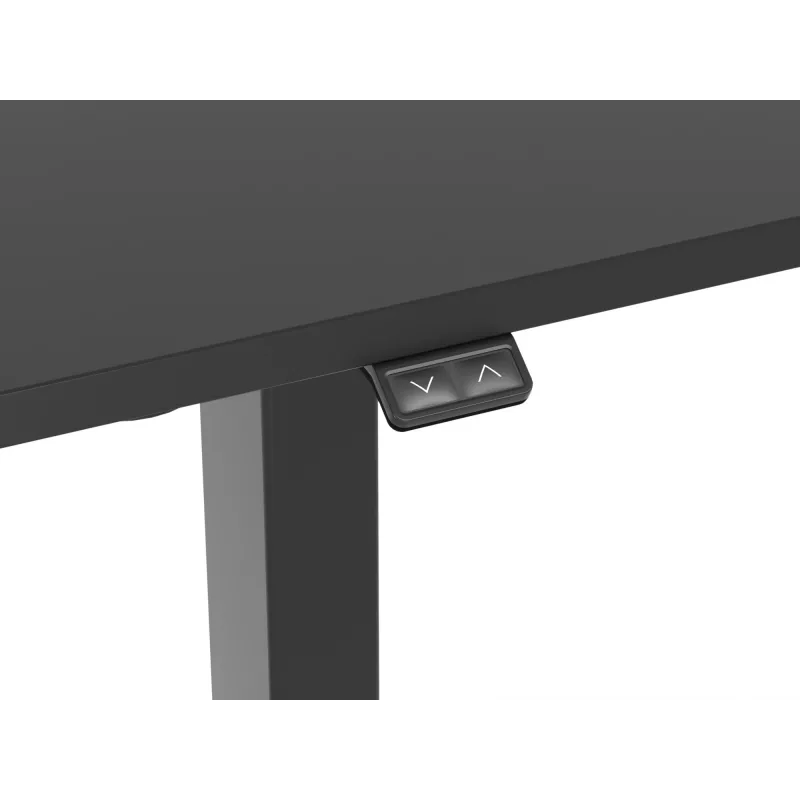 Equip ERGO 650812 elektrisch zit-sta-bureau met bureaublad, zwart