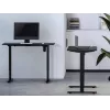 Equip ERGO 650812 elektrisch zit-sta-bureau met bureaublad, zwart