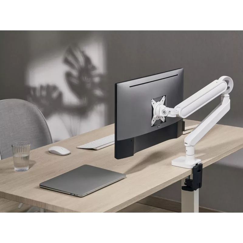 Equip 17 inch-35 inch premium monitor tafelbeugel, wit