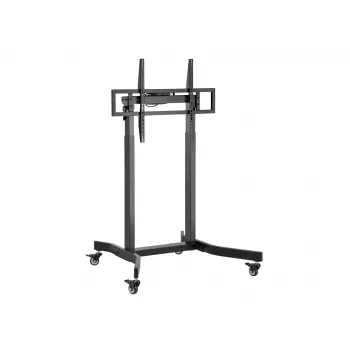Equip 55 inch-100 inch mobiele gemotoriseerde LFD-rolwagen