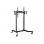 Equip 55 inch-100 inch mobiele gemotoriseerde LFD-rolwagen