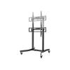 Equip 55 inch-100 inch mobiele gemotoriseerde LFD-rolwagen