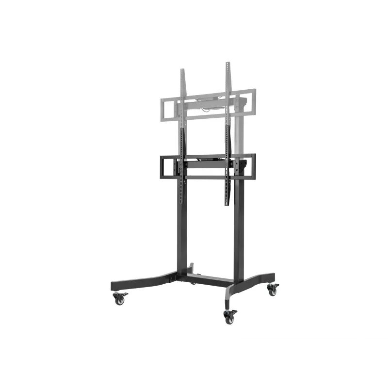 Equip 55 inch-100 inch mobiele gemotoriseerde LFD-rolwagen