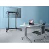 Equip 55 inch-100 inch mobiele gemotoriseerde LFD-rolwagen