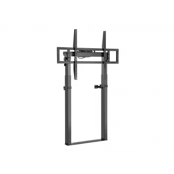 Equip 55 inch-100 inch vaste gemotoriseerde wandbeugel, 139,7 cm (55 inch), 2,54 m (100 inch), 200 x 200 mm, 800 x 600 mm, aluminium, kunststof, roestvrij staal, zwart