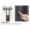 Equip 650615 tv-standaard/voet 190,5 cm (75 inch) zwart