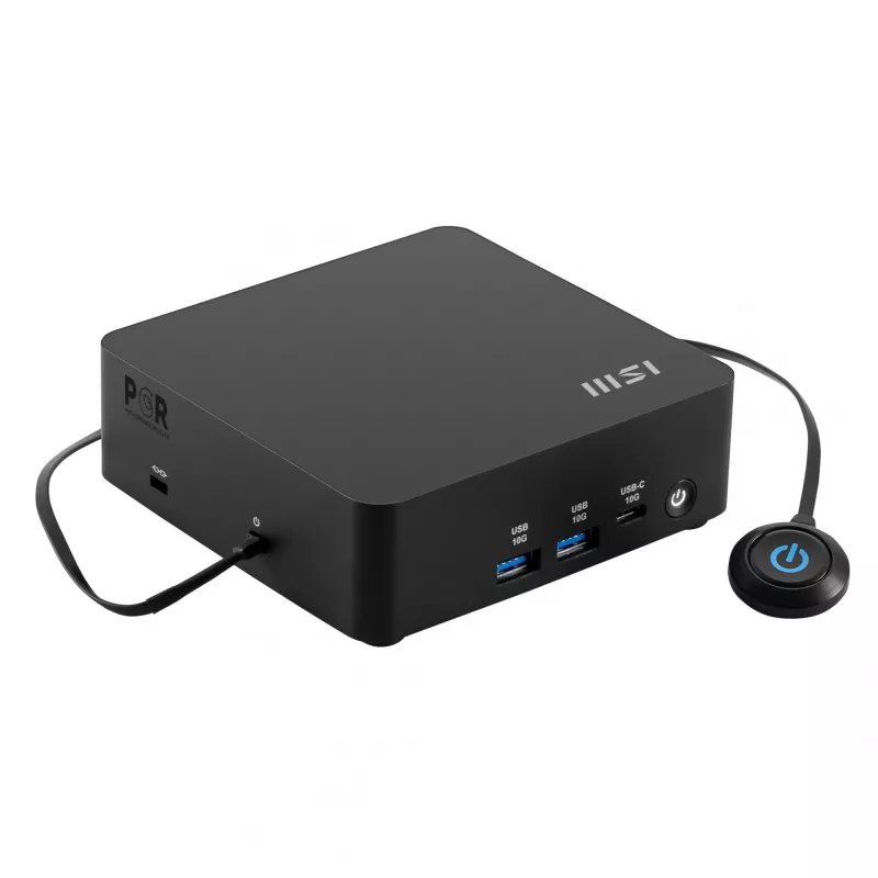 MSI Cubi NUC AI 1UMG-018BEU mini pc zwart 155H Intel SoC