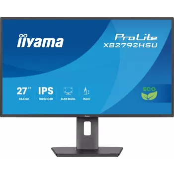 iiyama ProLite XB2792HSU-B1 computermonitor 68,6 cm (27 inch) 1920 x 1080 pixels Full HD LED zwart