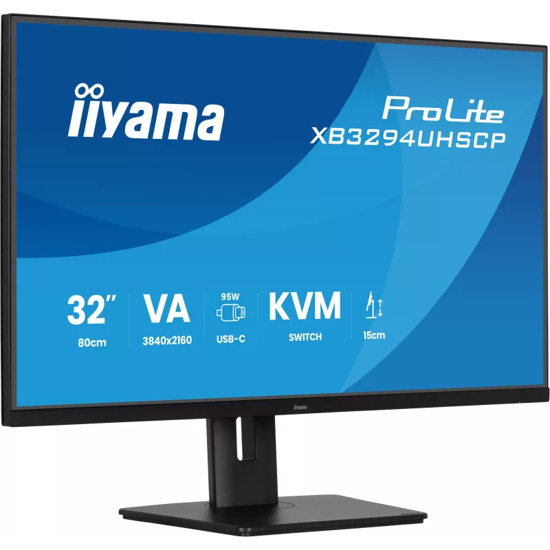 iiyama ProLite XB3294UHSCP-B1 computerscherm 80 cm (31,5 inch) 3840 x 2160 pixel 4K Ultra HD zwart